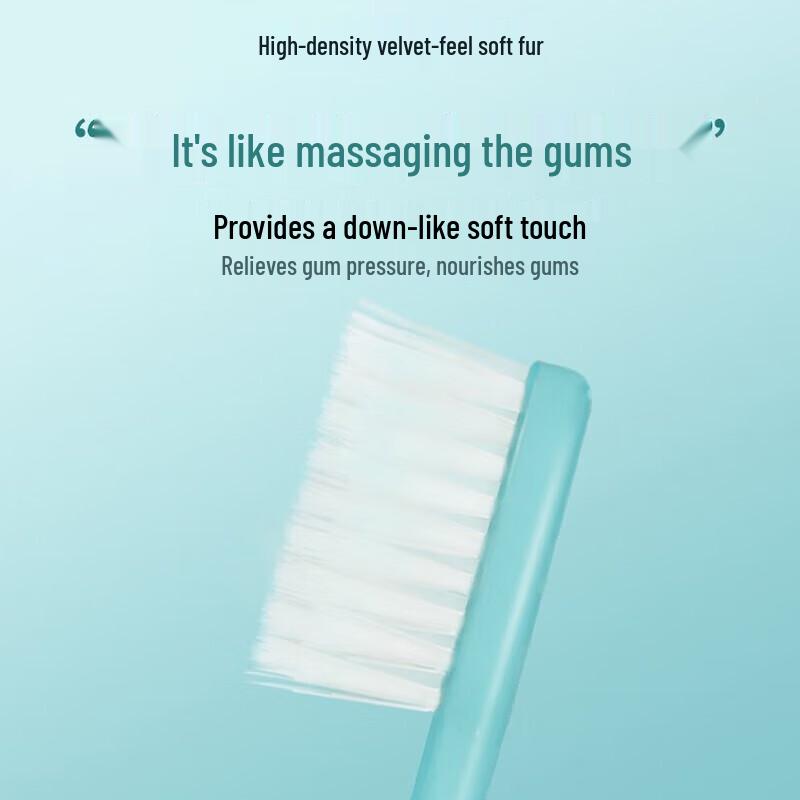 Ebisu Velvet Feel Gum Care Toothbrush 5-Pack