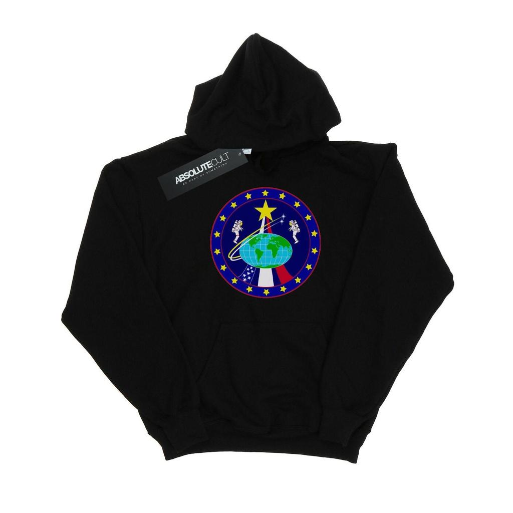 NASA Mens Classic Globe Astronauts Hoodie
