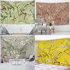 Retro Olieverf Bloemen Achtergrond Doek Huis Muur Decoratie Wandtapijt Kantoor Woonkamer Wandtapijt
