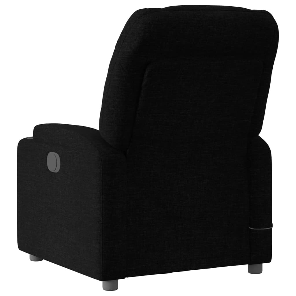 Electric Massage Chair Black Fabric