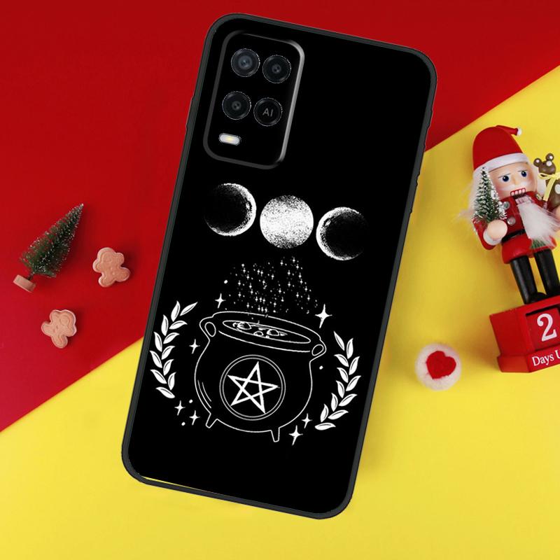 Hexerei Okkultismus Pentagramm Hülle Für Oppo A94 A74 A54 A60 A40 A80 A16 A76 A96 A98 A58 A78 A18 A38 A57 A17 A15 A5 A6 Pro