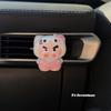Cute Cartoon Kitty Car Air Vent Clip Aroma Diffuser Stone, Gift for Best Friend's New Car Decoration