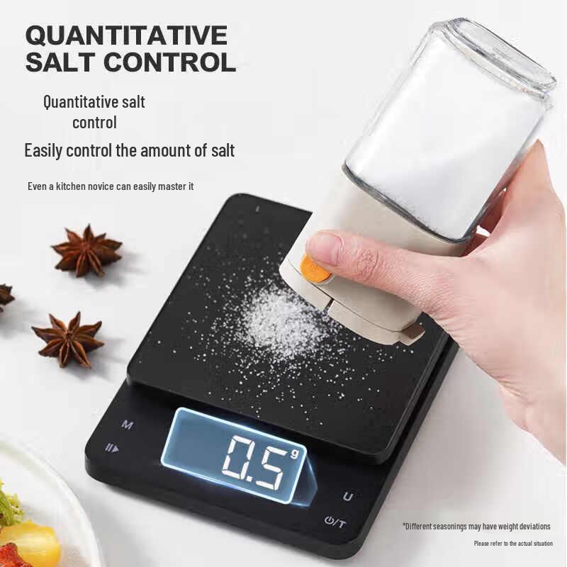 Glass Quantitative Salt Dispenser