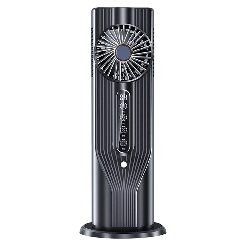 Portable Cooler with Mist Humidifier - Evaporative Fan for Desk, Personal Fan