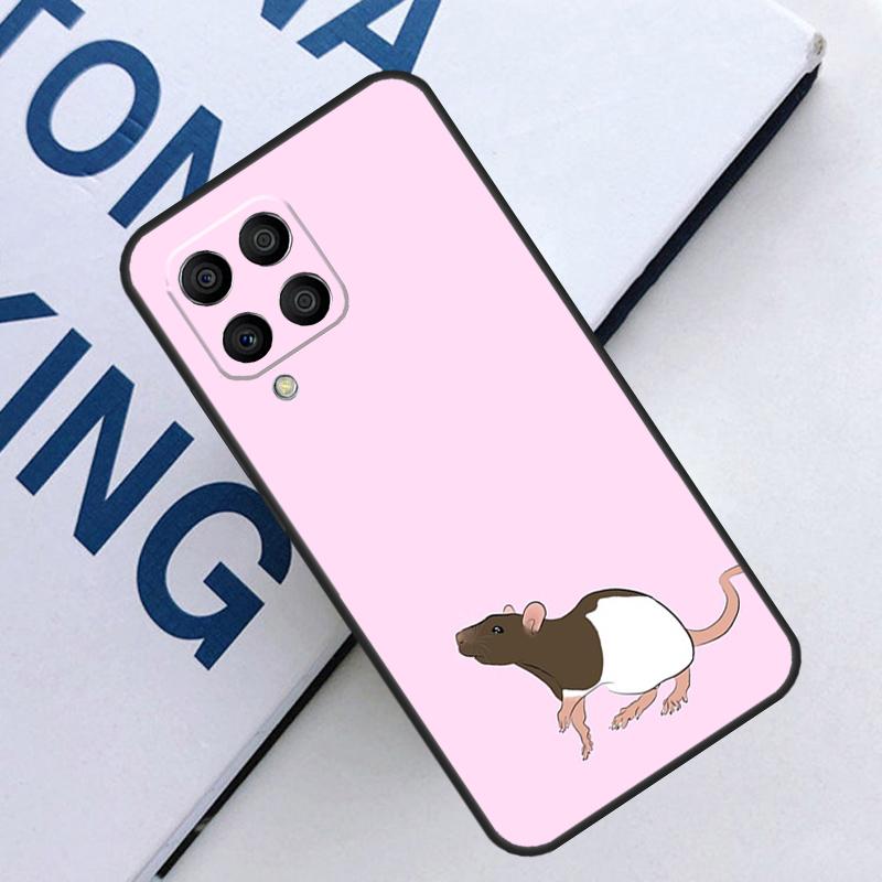 Cute Rattie Rats For Samsung Galaxy M31 M55 M15 M11 M21 M13 M33 M35 M53 M14 M34 M54 M12 M32 M52 M06 M16 Case