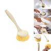 High Quality Kitchen Cleaning Brush With Long Handle For Effortless Dish And Pot Washing