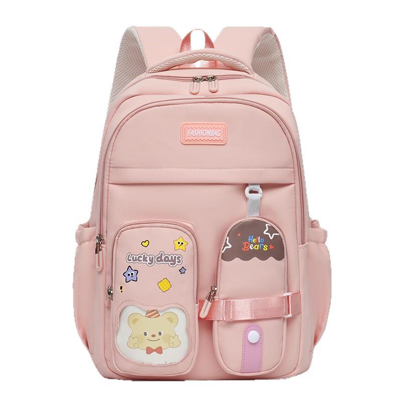 Schoolbag new simple women's schoolbag casual light fashion primary school students senior sense cute high value men's and women's backpack