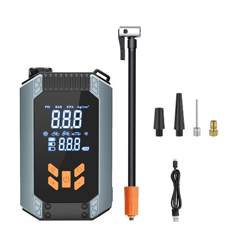 Tire Inflator Portable Air Compressor for Car Tires 150PSI Cordless Air Pump Portable Bike Tire Pump with LCD Display Screen