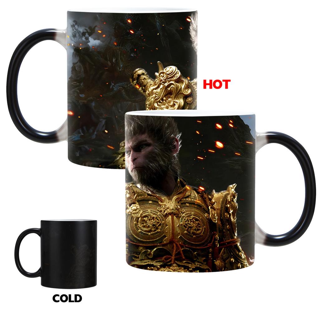 Black Myth Black Myth Ceramic Coffee Mark Cup Tea Cup Temperature Changing Cup Wukong Wukong