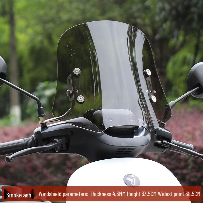 Front Windshield for Ninebot No. 9 Electric Scooter: Compatible with N and M Series