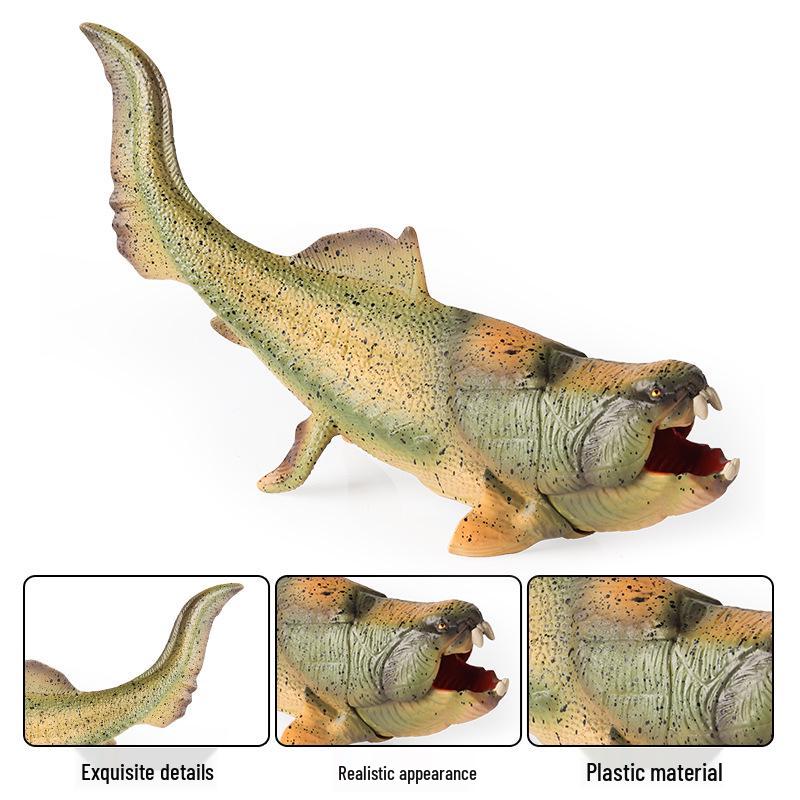 Cross-Border Dunkleosteus Model: Children's Marine Life Educational Decor