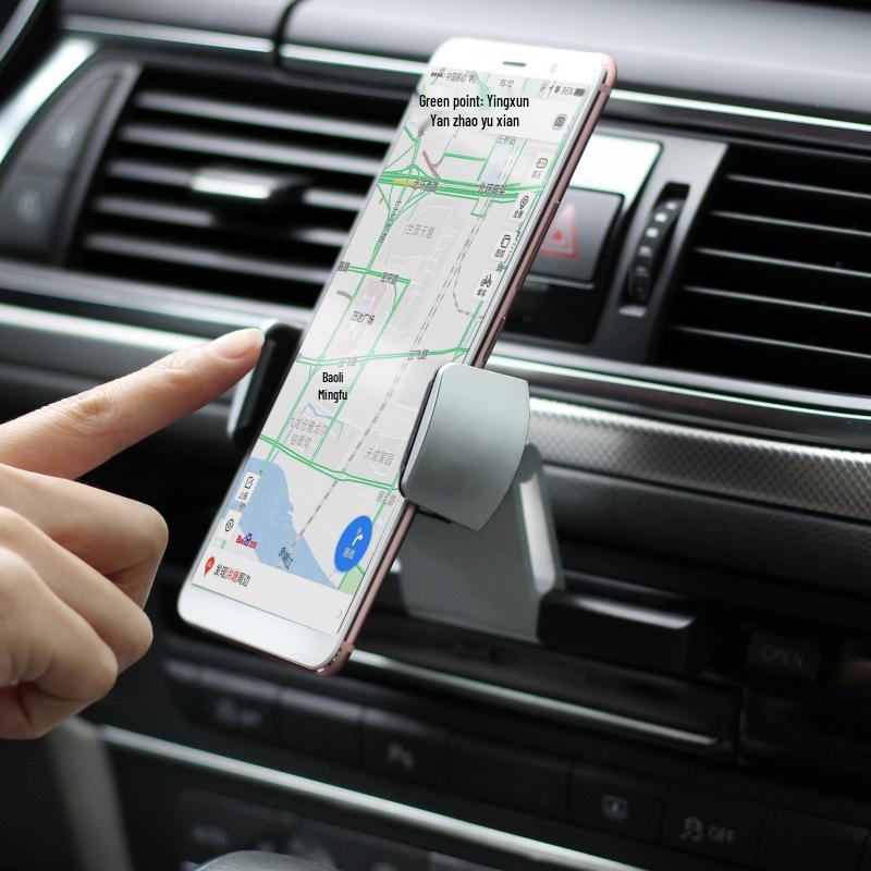 CD Slot Luminous Stone Car Phone Holder