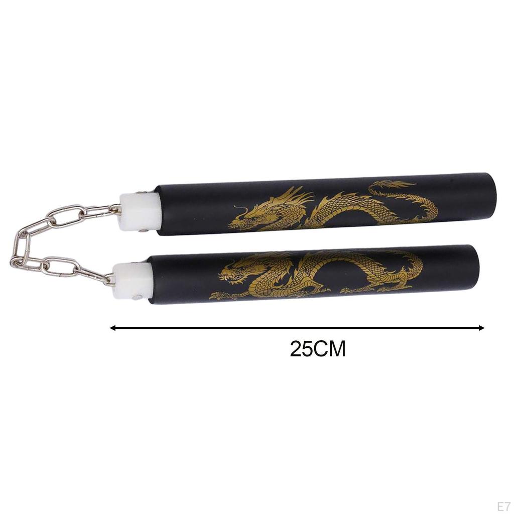 Foam Training Nunchucks Toys Chinese for Sports Karate Working Out Red