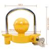 Heavy Duty Trailer Hook Lock Universal Ball Coupler Lock for Trailer Motorhome