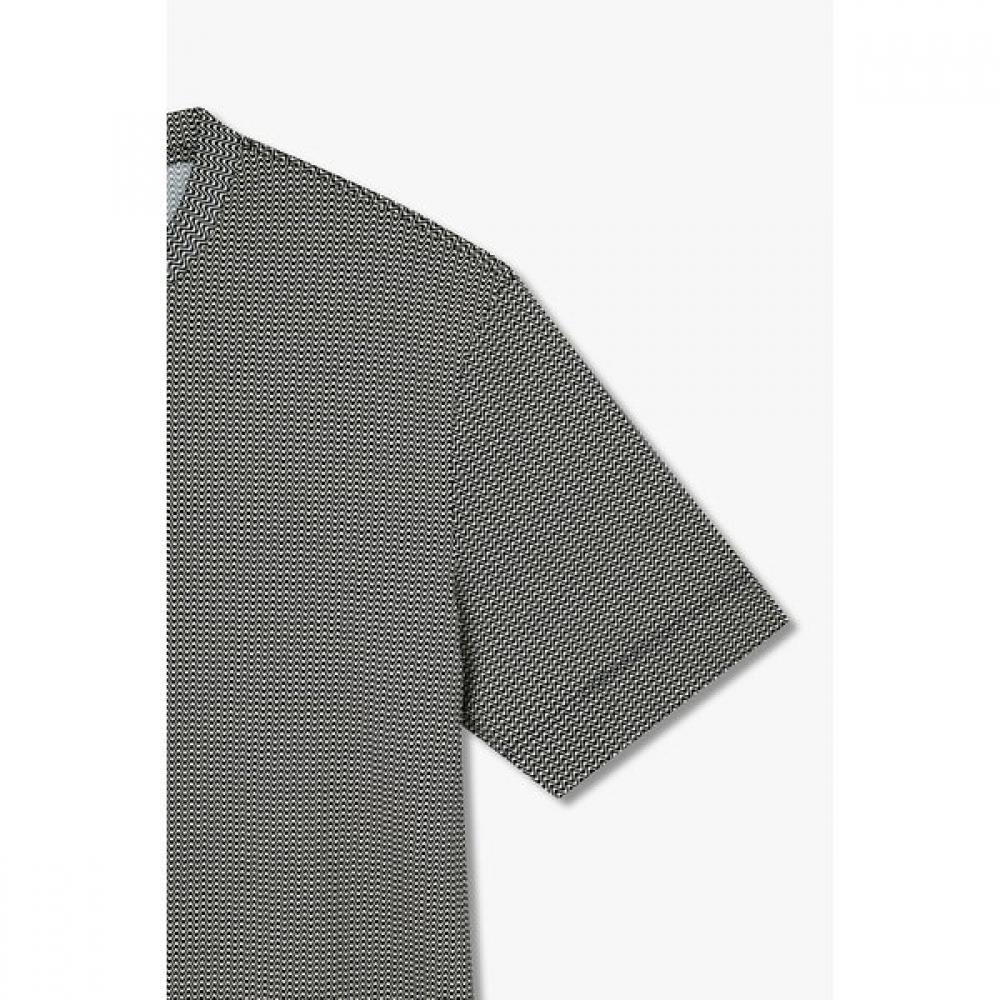Emporio Armani Men Allover PaTTern Lyocell T shirT A516126059