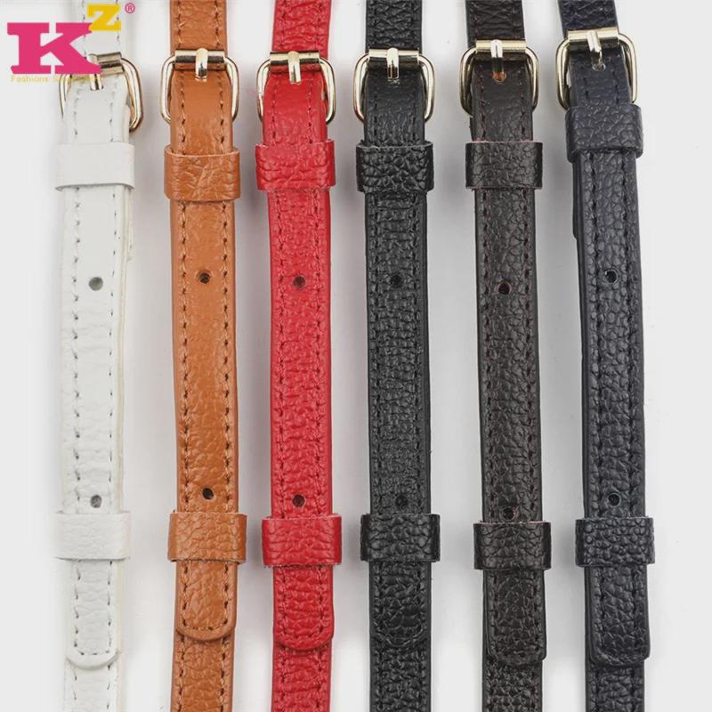 Women's 120cm Adjustable Crossbody Bag Strap - Genuine Leather, Lychee Pattern