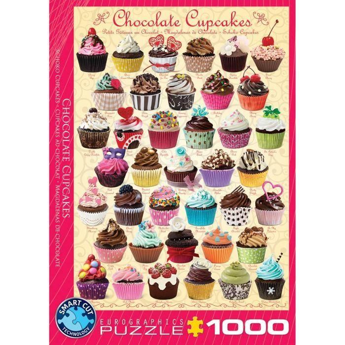 Eurographics Chocolat Cupcakes Puzzle (1000 pièces) - EG60000587