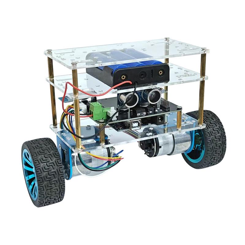 Arduino-Compatible Bluetooth Two-Wheel Balance Car with Ultrasonic Obstacle Avoidance