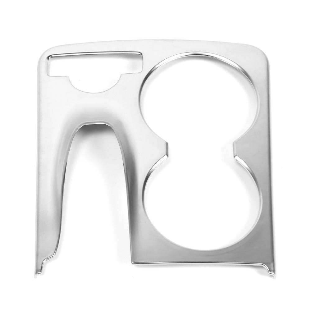 Moldura da Tampa do Porta-Copo da Console Encaixe para Classe GLK (X204) 2008-2015(Padrão de Carbono )