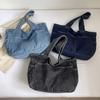 Vintage Denim Bag Women's Large Capacity Lightweight Handbag Tote Bag Student Class Crossbody Bag