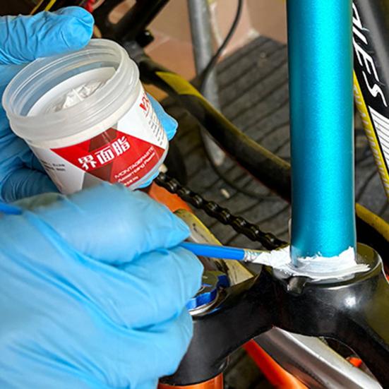 50G Bicycle Lubricant Grease Anti-rust Waterproof Road Mountain Bike Assembly Grease Bicycle Bottom Bracket Flywheel Care Accessories