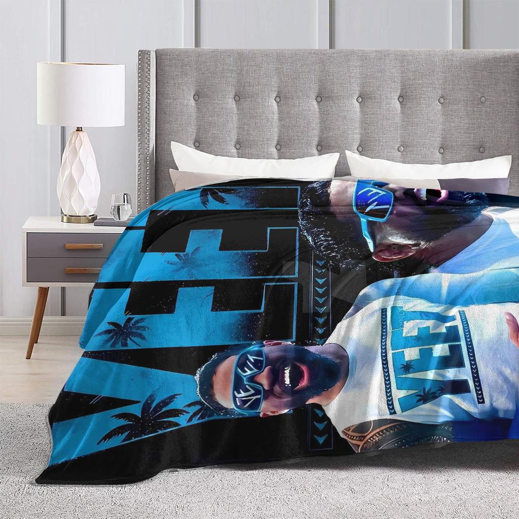 JEY YEET USO Wrestling Plüschdecke Mädchen Jungen Flanell Überwurfdecke Für Schlafzimmer Warm Weich Qualität Tagesdecke Geschenkidee