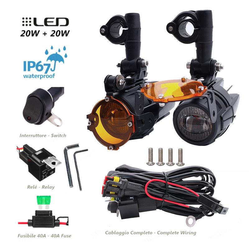 LED Fog Spotlight for BMW Waterbird, R1200GS, F850GS Motorcycles