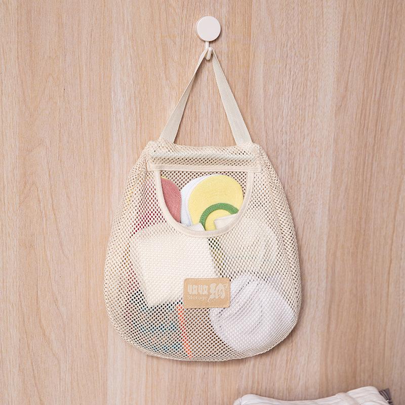 Sock Storage Hanging Bag Wardrobe Hanging Underwear Underwear Organizing Bag Hanging Wall Hanging Net Door Behind Dormitory