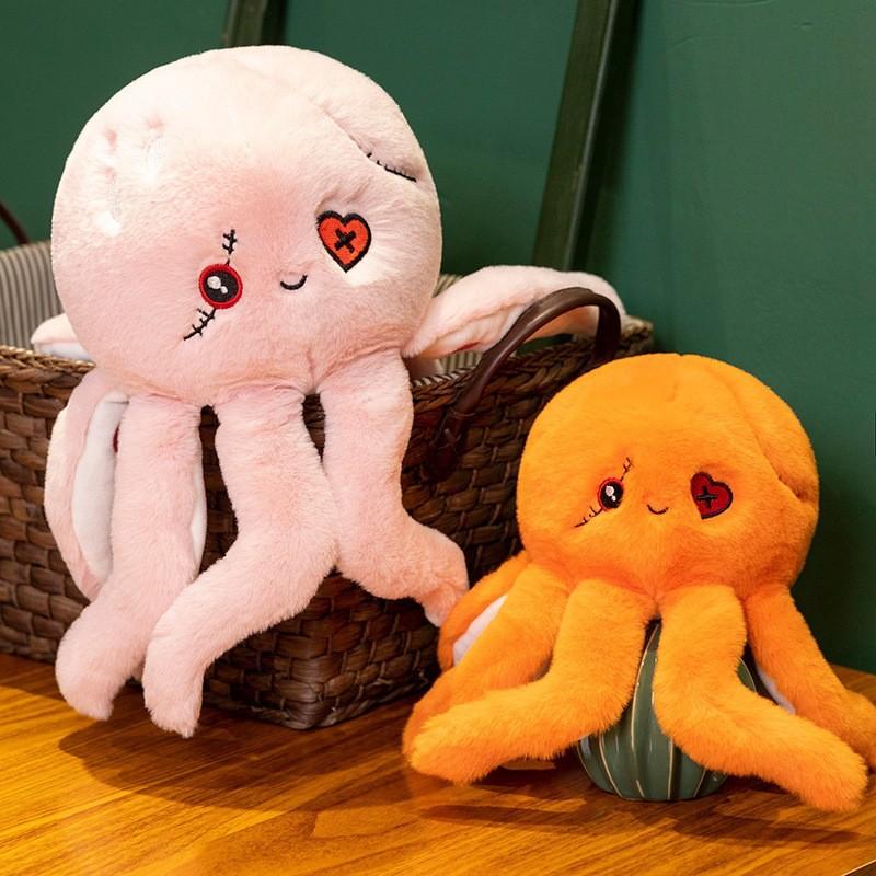 Octopus Pirate Plush Toy Cartoon Stuffed Animal Doll Kids Gift Decoration Home