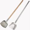304 Stainless Steel Commercial Wok Spatula with Wood Handle