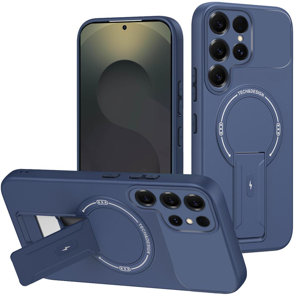 Applicable To Samsung S26Ultra Product Shield, Skin-sensitive Magnetic Mobile Phone Case S25Ultra Bracket S24Ultra Protective Case