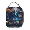 Hollow Knight Indie Game Insulated Lunch Bag for Women Kids Portable Food Boxes Thermal Lunch Box Tote