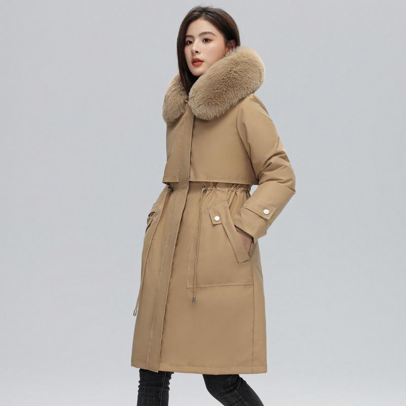Three Wear Short Women's Detachable Korean Version Large Size Down Cotton Jacket Tide Ins Winter