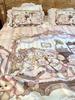 Cute Cartoon Lolita Pure Cotton Bedsheet and Duvet Cover Set – All-Cotton, Four-Piece Set