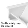 Sewer Baffle Wall Floor Drain Stopper Odor-proof Floor Drain Easy to Clean Smooth Surface Bathroom Floor Drain Stopper