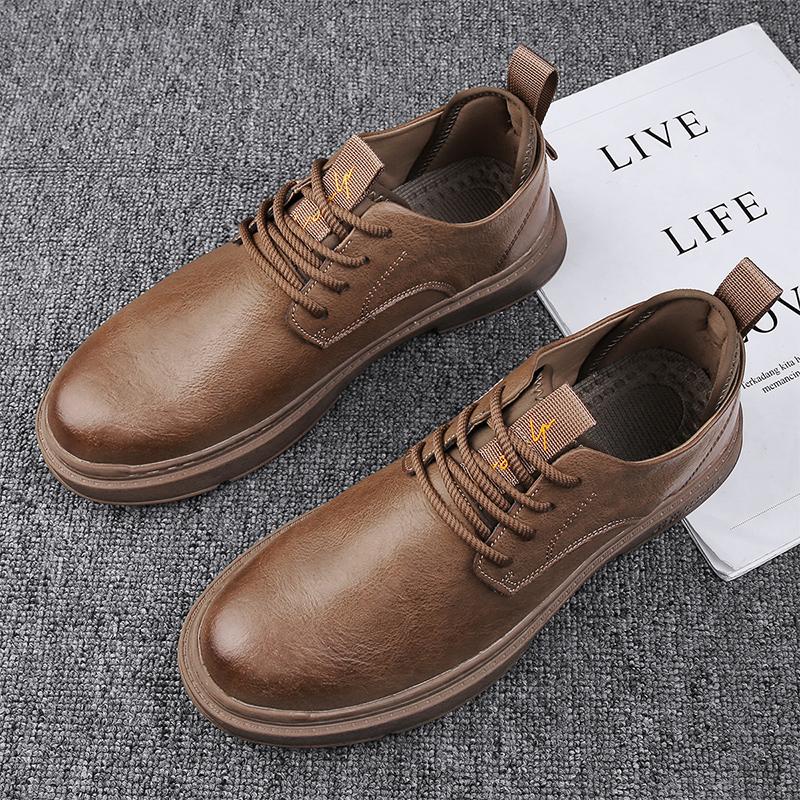 Huizhou bottines Martin basses nouvelles chaussures printemps et automne chaussures en cuir hiver britannique