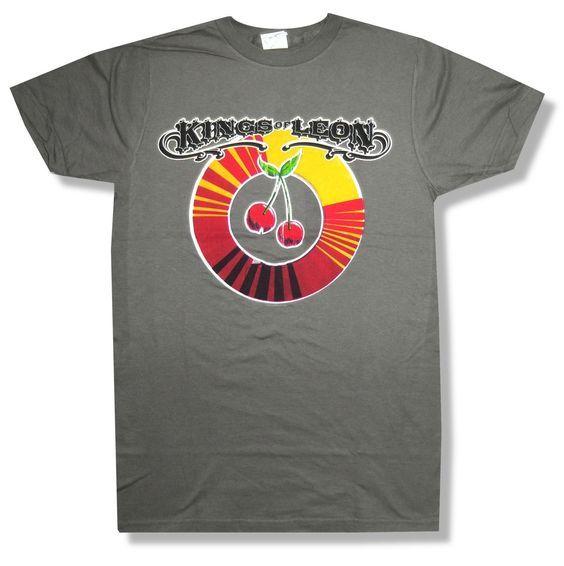 Kings of Leon Cherry Logo Slim Fit T-Shirt S разноцветный