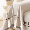 1pc Chenille Sofa Cover with Tassel, Pet Protection Sofa Cover, Four Seasons Universal Furniture Protective Cover, Used for Bedroom Living Room