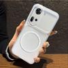 Metallic Finish Magnetic TPU Phone Case for OPPO Reno11 5G Shockproof Matte Soft Cover
