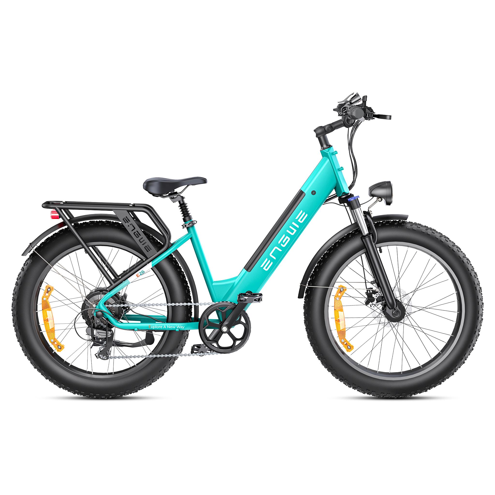ENGWE E26 ST 250W tout Terrain tout Terrain Ebike vélo étape à travers le vélo électrique avec pneu 26in pour adultes vélo