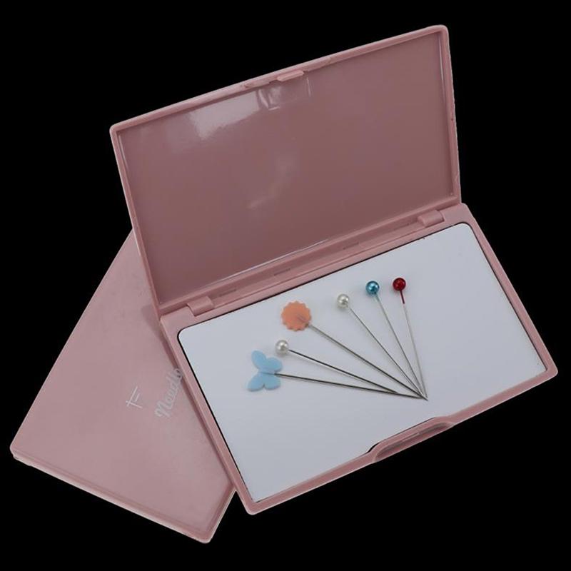 

Magnetic Needle Storage Box Manual Insert Needle Embroidery Organizer Container