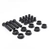 24pcs Rear Control Arm Bushing Kit for 1996-2018 Polaris Sportsman 335 400 450 500 570 800 5436973 5438902 5439270