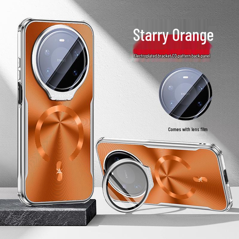 

Compatible Huawei Pura90p Phone Case: Mate80 Metal Lens Bracket with Magnetic Plating, Pura80 Protective Cover. Pura90Pro