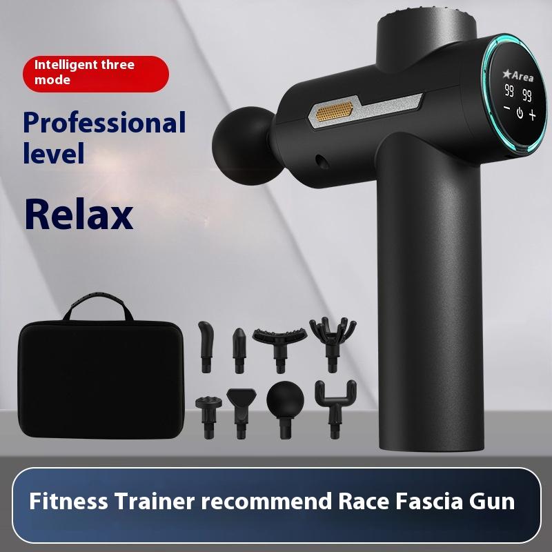 Multi functional intelligent home fascia gun professional grade fitness electric small and convenient muscle relaxation massager