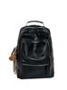 Retro Backpack Computer Bag Student Large Capacity Schoolbag Pu Leather Men'S Business Leisure Travel Bag