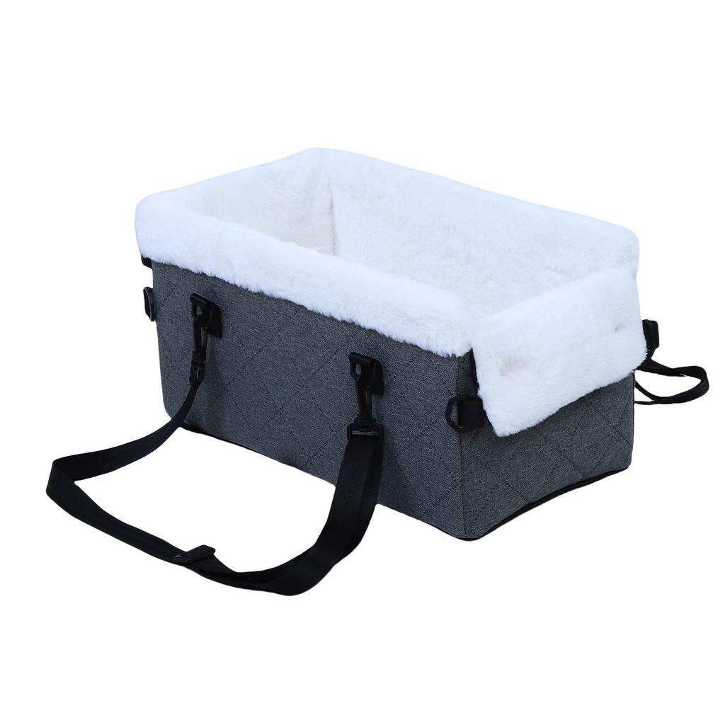 Dog Car Seat Portable Soft Pet Car Travel Home Bed Comfortable Pet Carrier for Cars Trucks SUVs