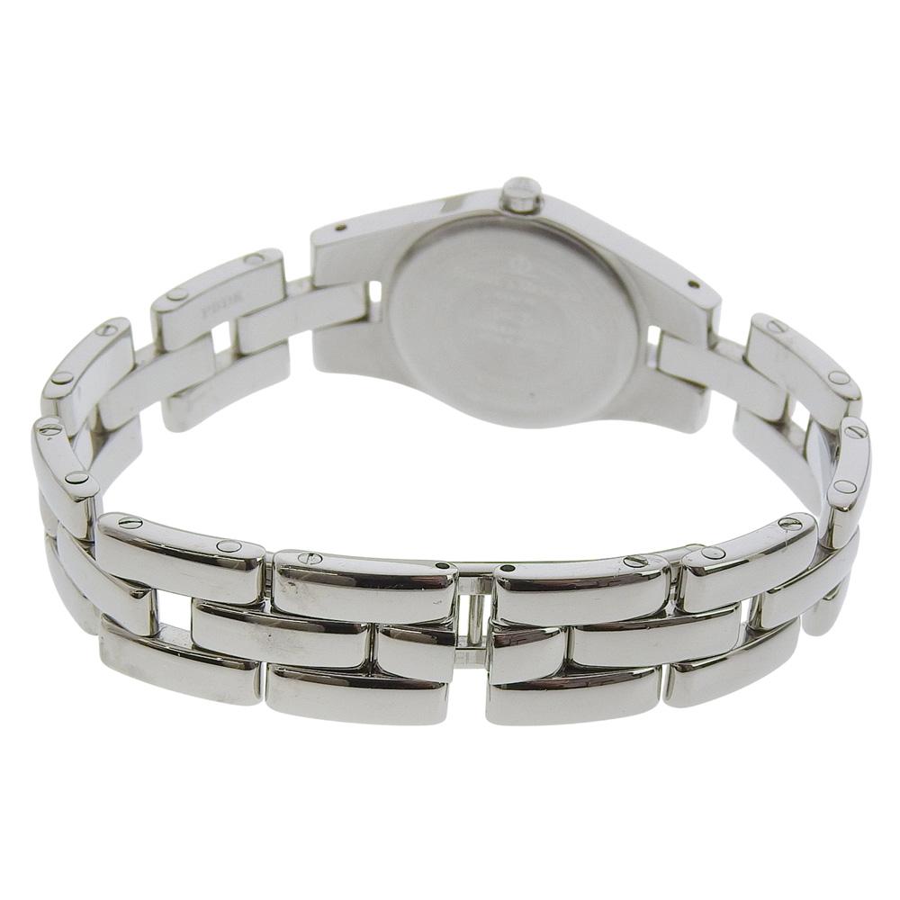 Baume & Mercier Linea Watches MV045204 SilverDial Stainless Steel Quartz Analog display Women Used