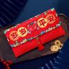 Traditional 2025 New Year Money Bag Cloth Red Pocket Cartoon Lucky Money Packet  Kids Gift