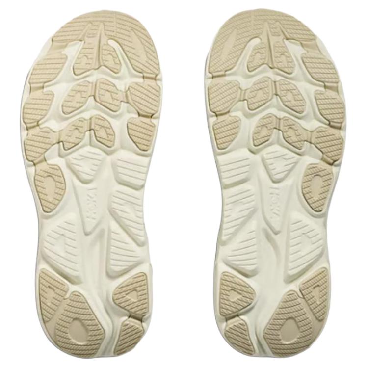 Hoka One One Clifton 10 Weit Bequem Vielseitig Atmungsaktiv Langlebig Niedrig geschnittene Laufschuhe Damensneaker Grün Grau Beige 1162050-SJD