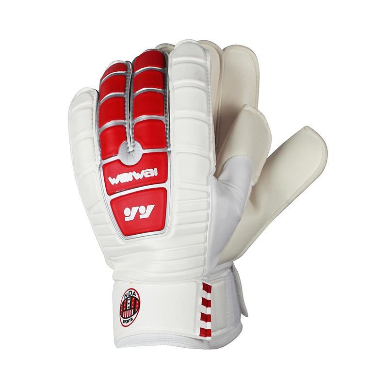 Football Gloves Goalkeeper Thickened Latex Anti Slip Wear-resistant Soccer Glove Adult Child Training Match Guantes De Portero